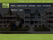 Tablet Screenshot of mokshainvestments.com
